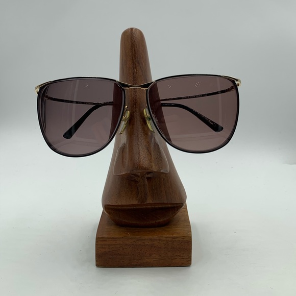 Jones New York Accessories - Vintage Jones New York J-052 Black Gold Oval Frame